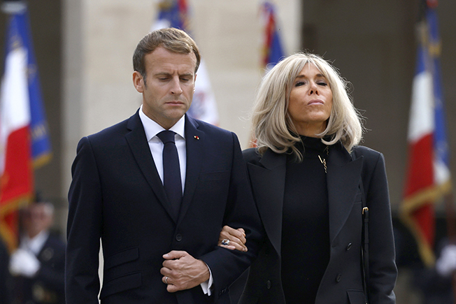 image Brigitte Macron takes legal action against rumours she was born a man