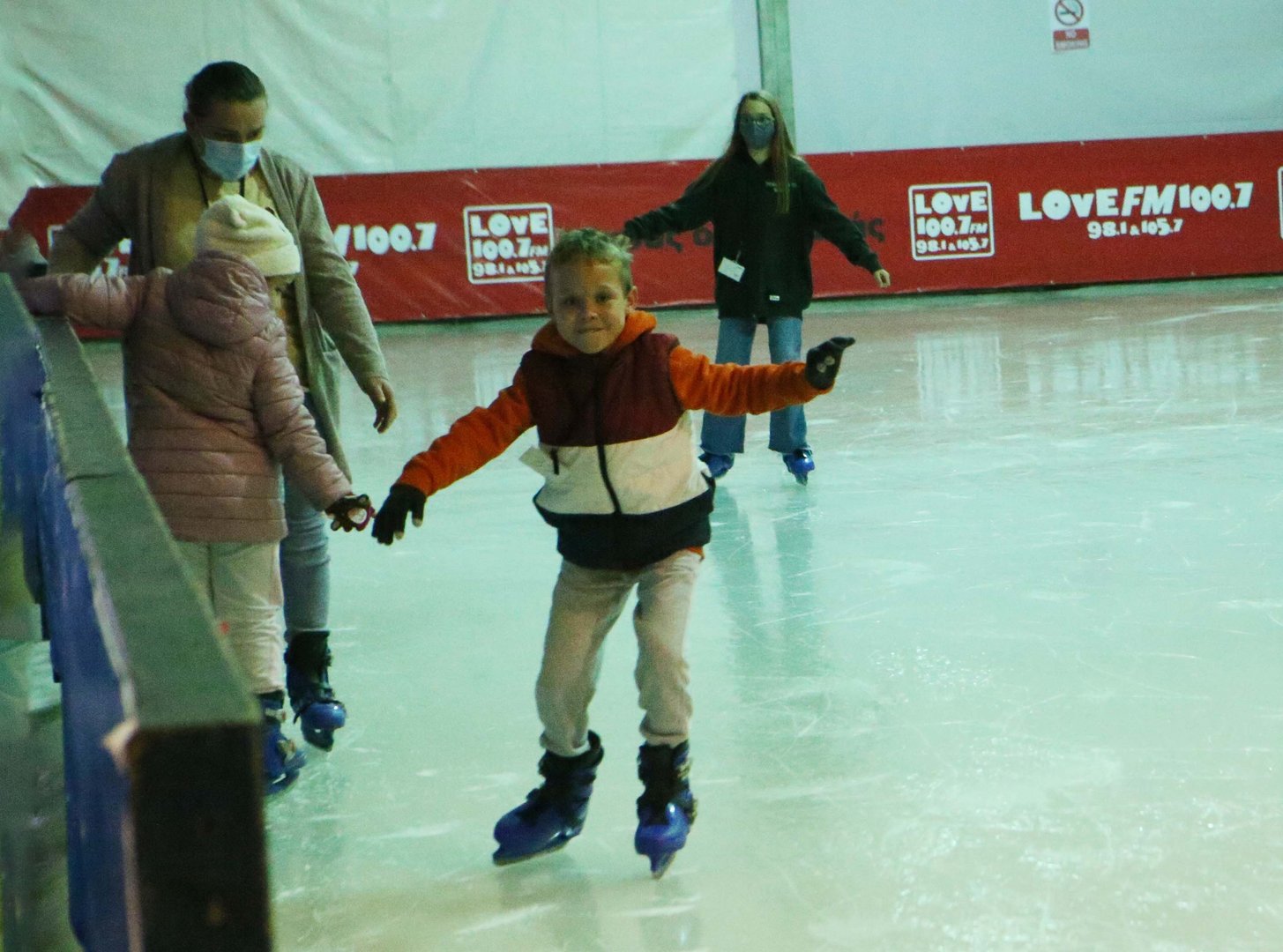 ice skating