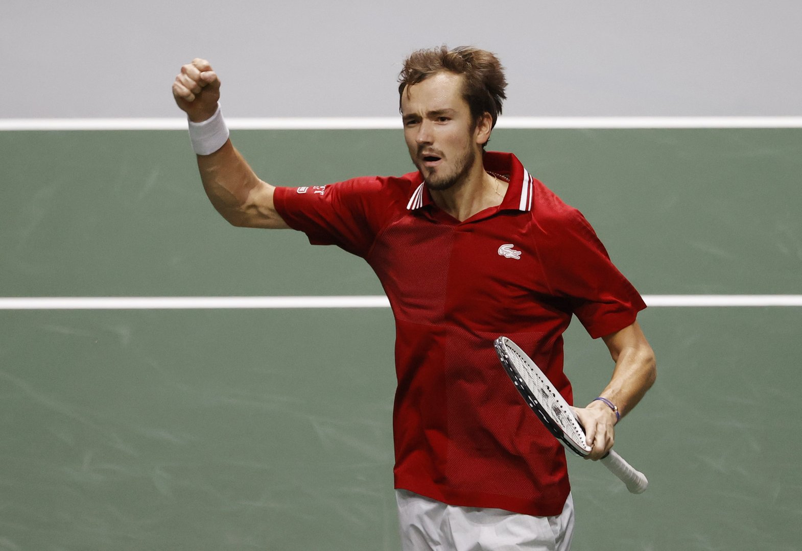 image Russian team reach Davis Cup final with 2-0 win over Germany