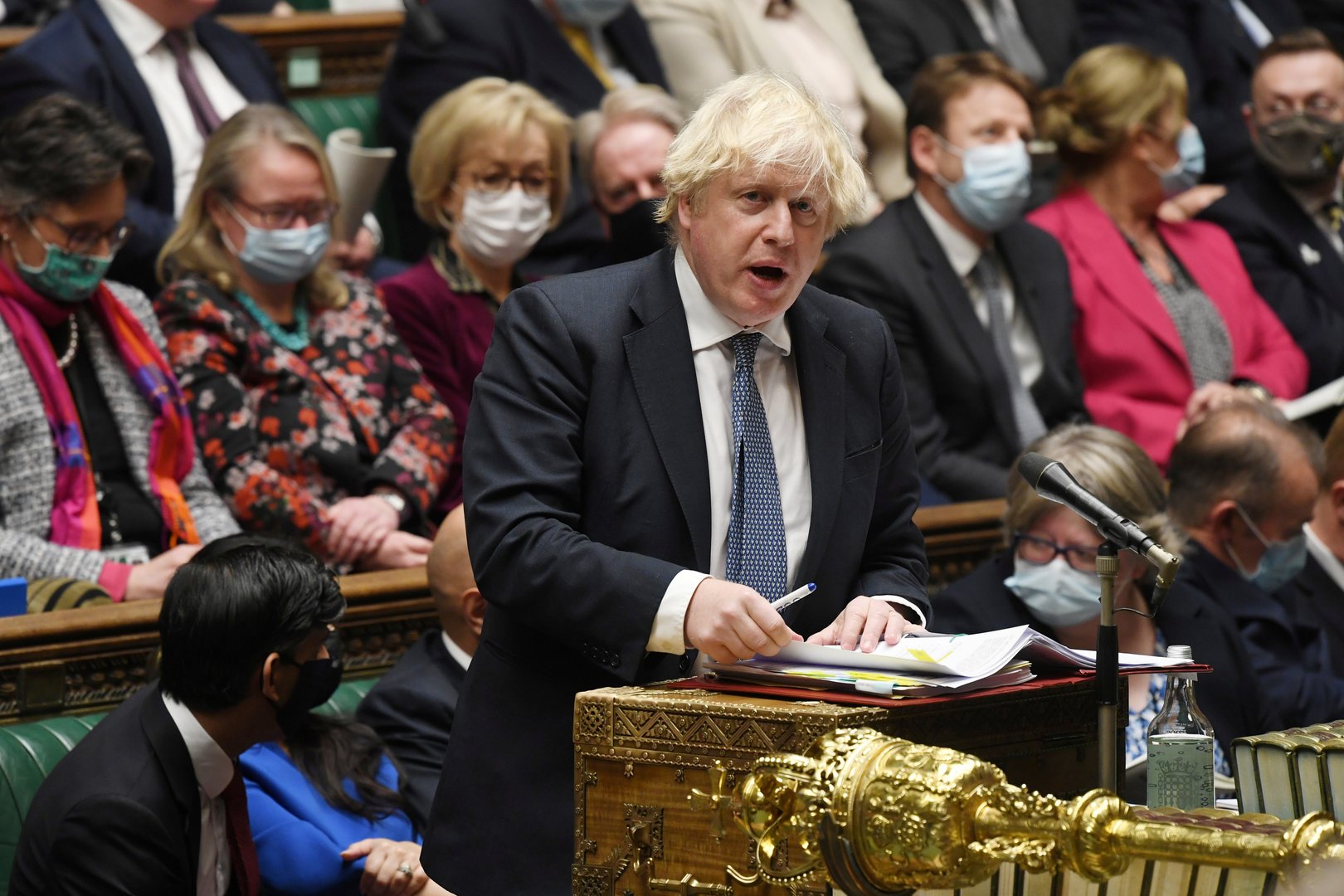 image UK PM Johnson aide resigns over lockdown party comments