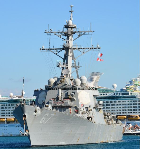 image USS Cole in Limassol port visit