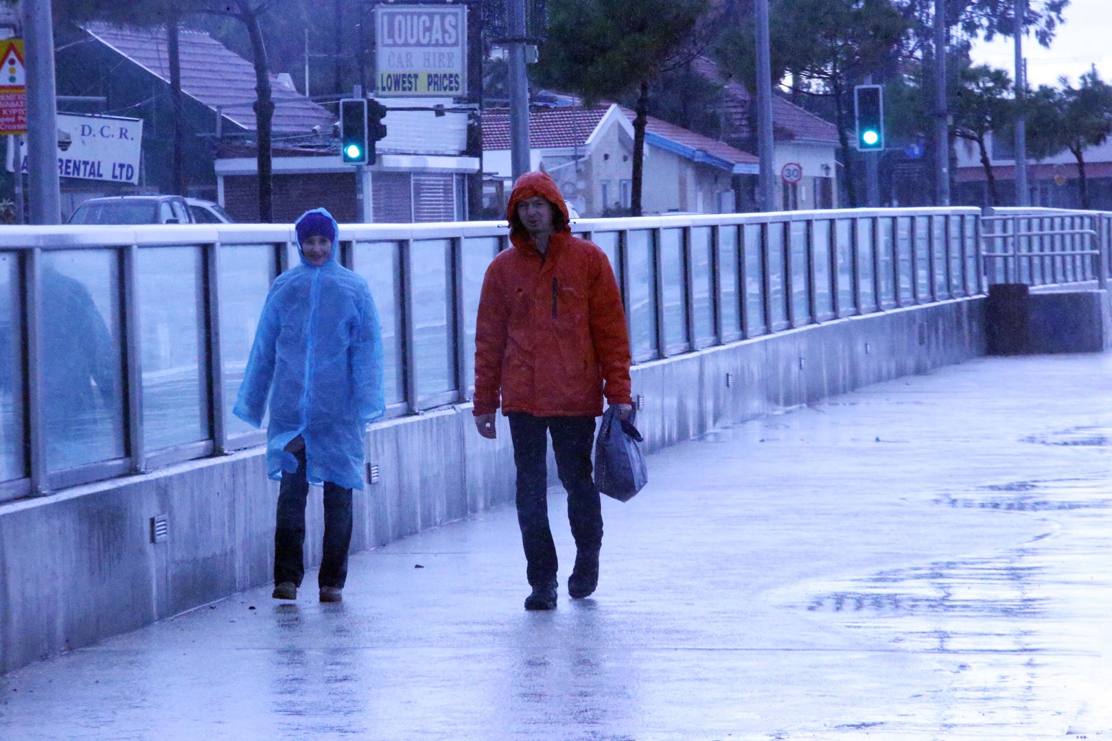 image Soft touch Carmel brings rain, winds but little damage (updated)