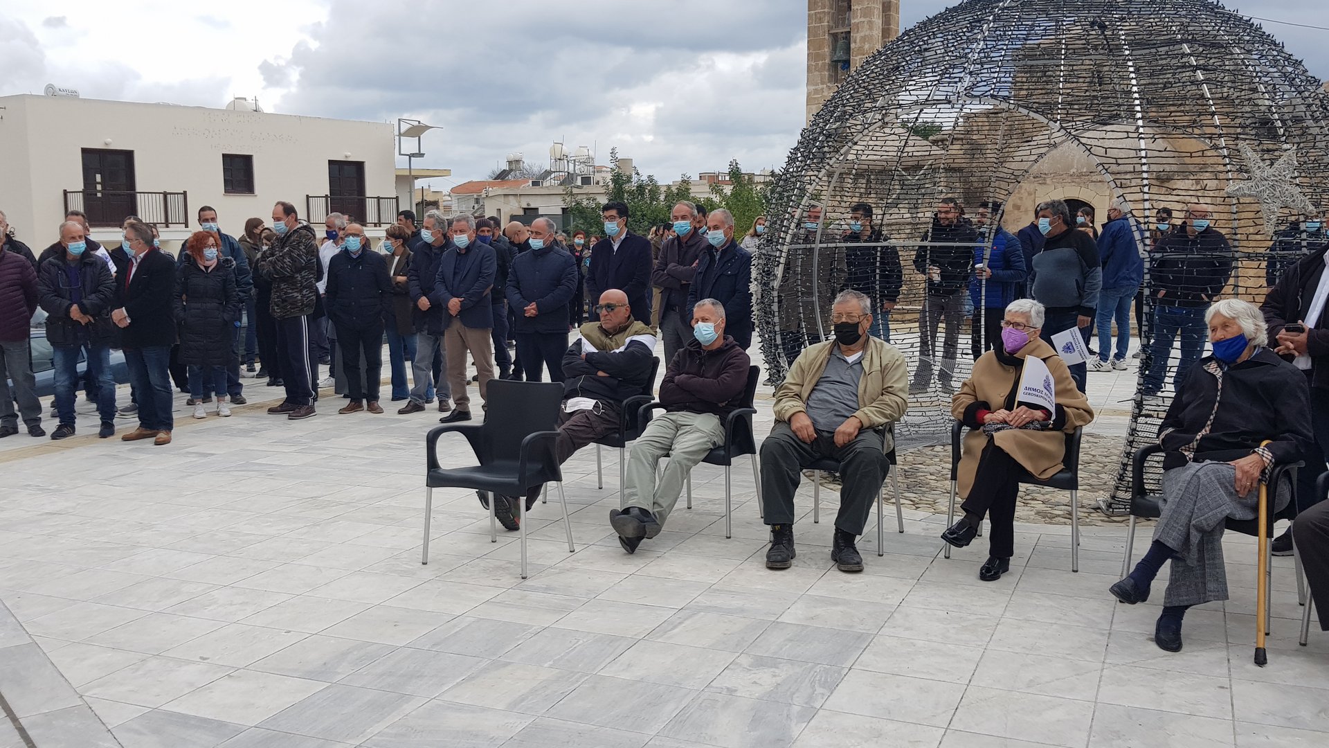 image Geroskipou residents oppose reform, stage protest