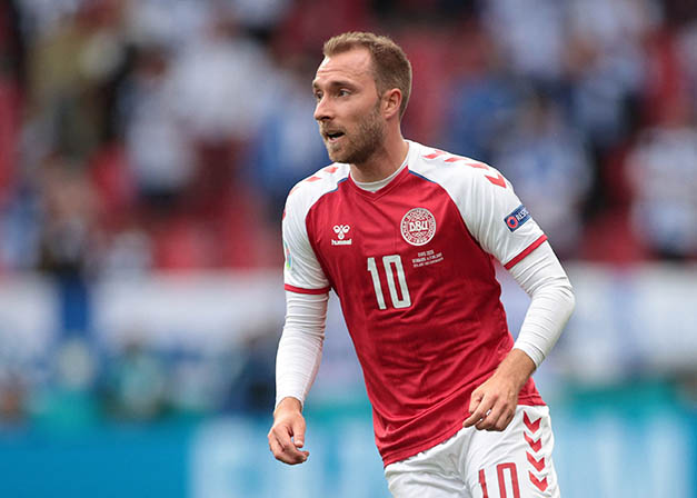 image Eriksen in Denmark squad for first time since cardiac arrest at Euros