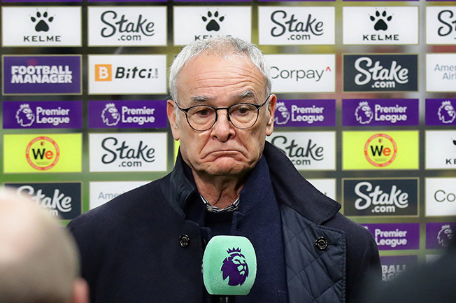image Watford sack boss Ranieri after just 16 weeks in charge
