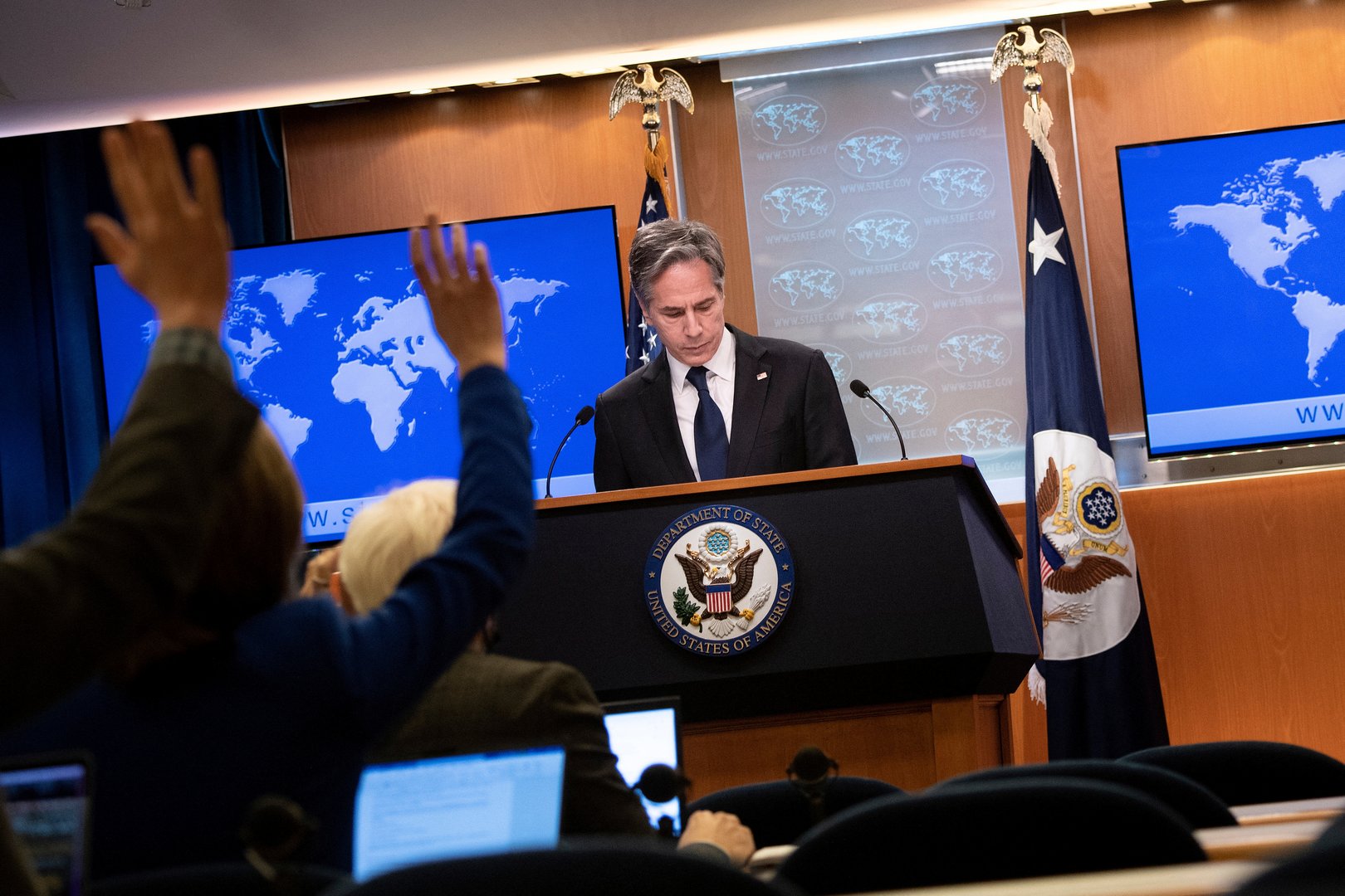 image Blinken says U.S. responds to Russia&#8217;s demands, seeks dialogue