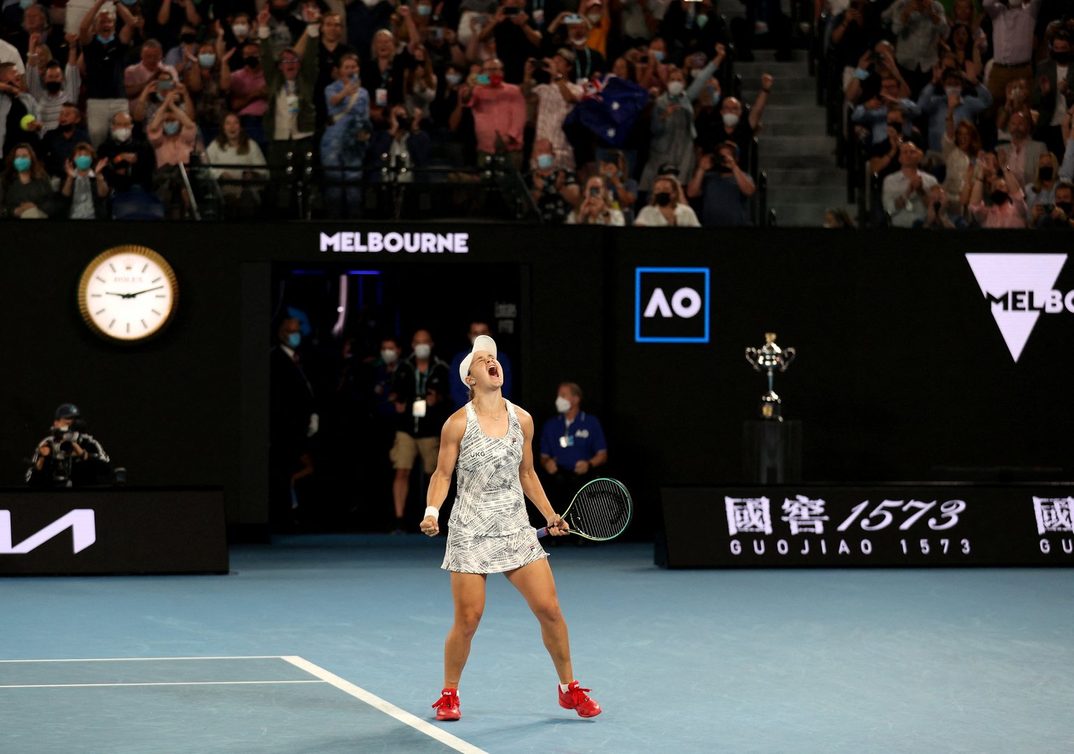 image Barty ends 44-year wait for home champion at Australian Open