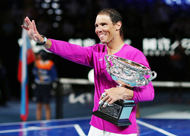 image Nadal pulls off comeback for the ages to claim Grand Slam record