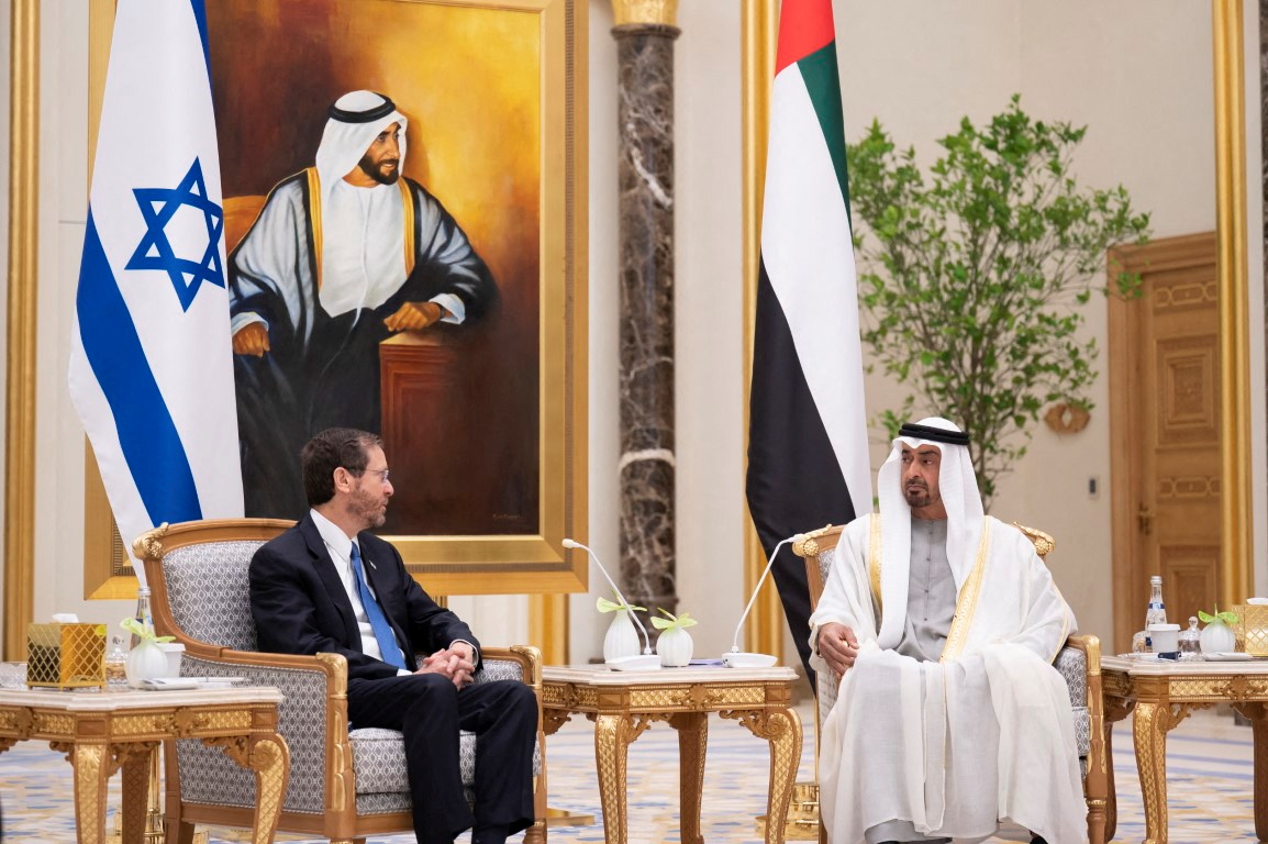 image UAE blocks missile strike as Israeli president visits (Updated)