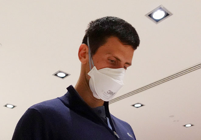 image Djokovic withdraws from Indian Wells