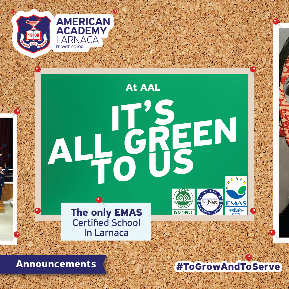image EU acknowledges green credentials of American Academy, Larnaca