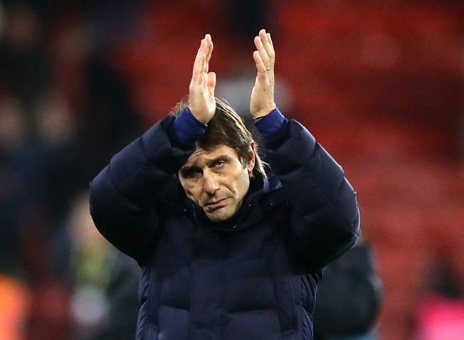 image Conte&#8217;s Tottenham on a high ahead of trip to Chelsea