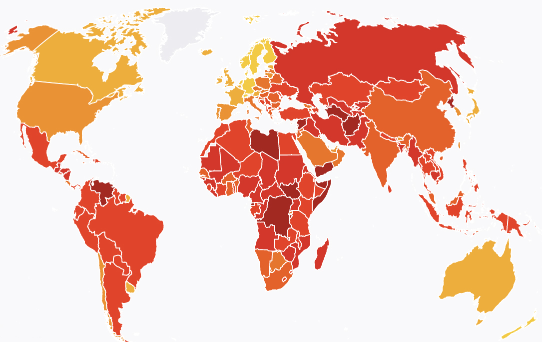image Cyprus falls on Corruption Perceptions Index