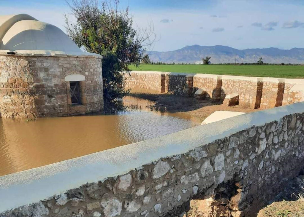 image Heavy rains destroy conservation works at Assia church