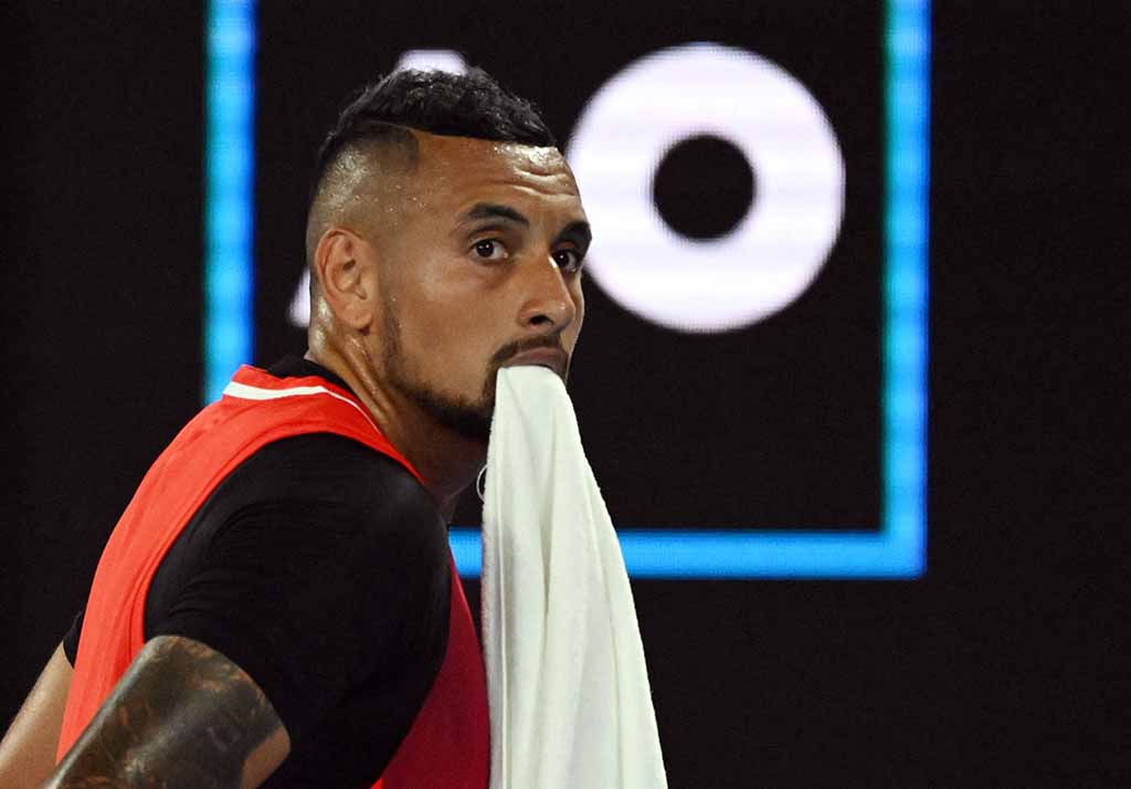 image Kyrgios circus rolls on in Australian Open doubles