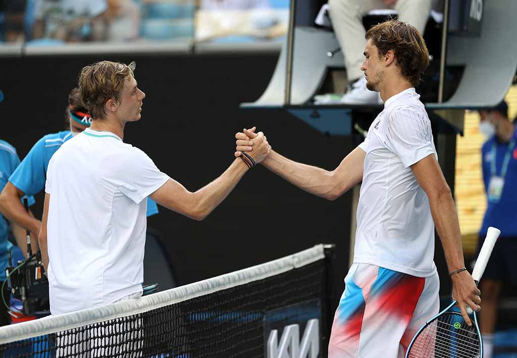 image Inspired Shapovalov overpowers listless Zverev