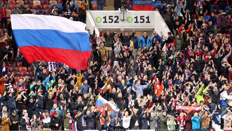 image Russia banned from all competitions by Fifa and Uefa