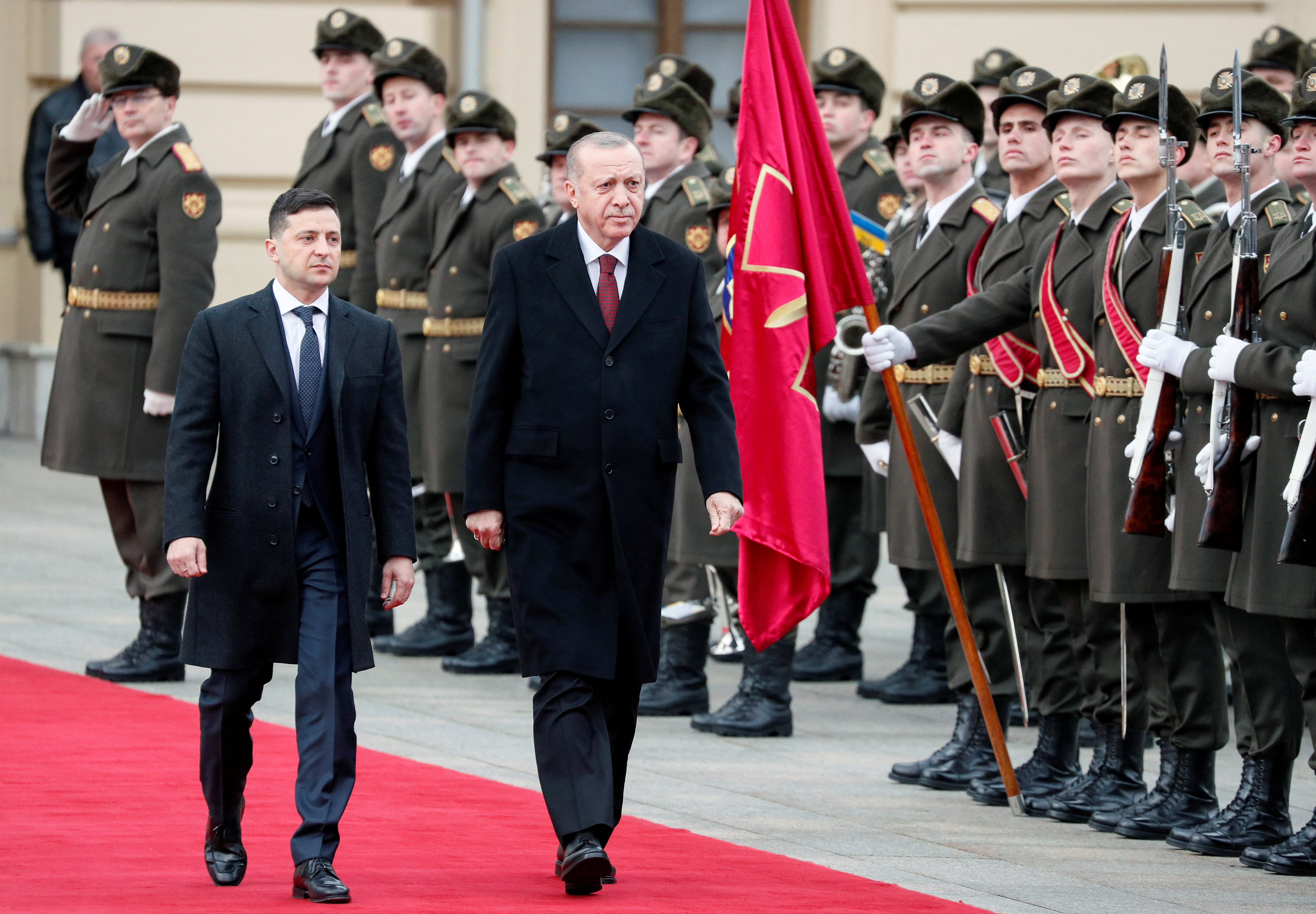 image Erdogan visits Ukraine hoping to play mediator with Russia