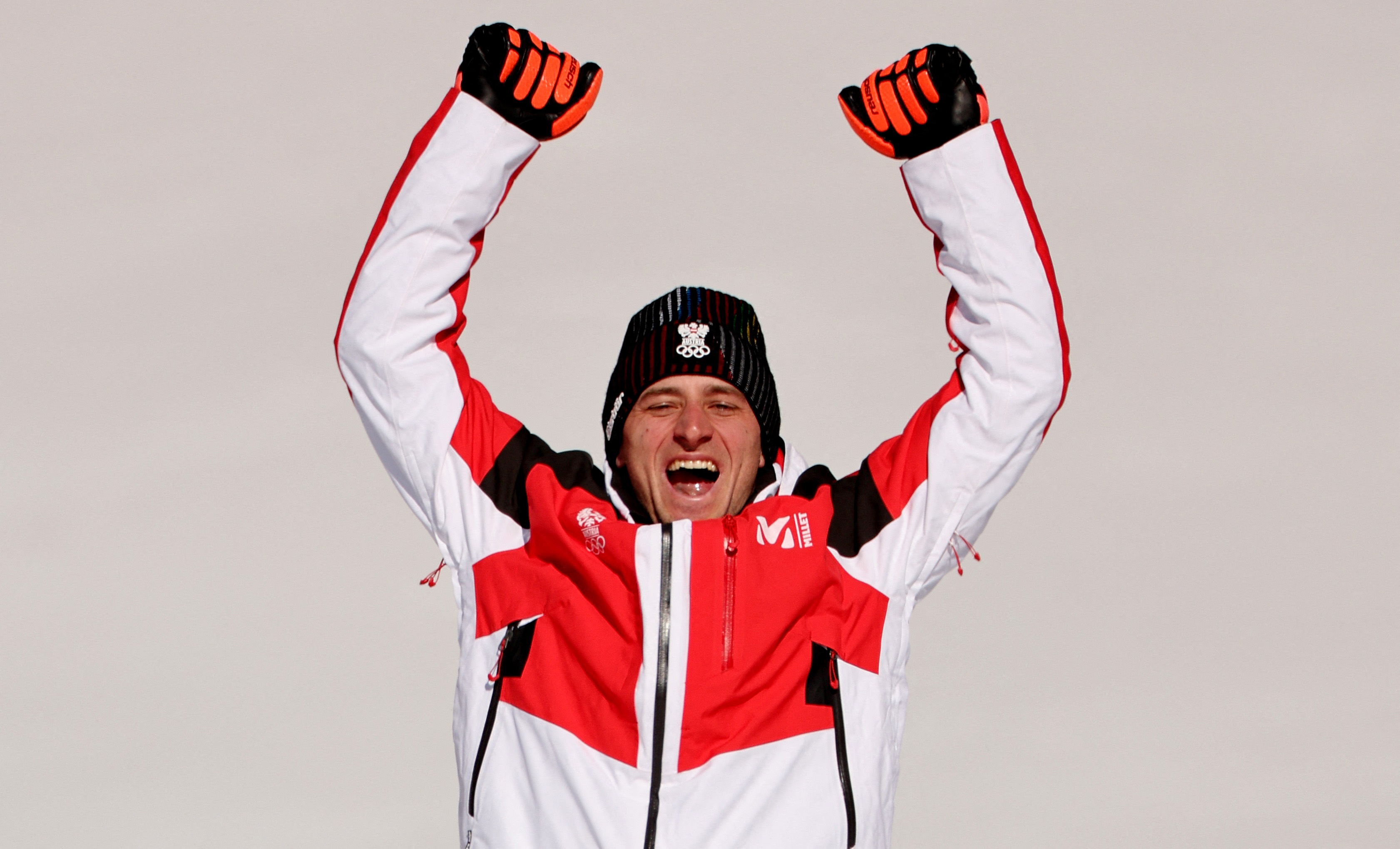 image Alpine skiing-Austria&#8217;s Mayer claims historic gold in men&#8217;s super-G