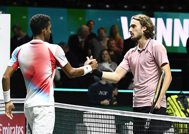 image Tsitsipas crushed by Auger-Aliassime in Rotterdam final