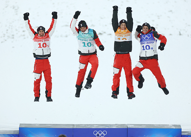 image Ski jumping team format tees up another Olympic thriller for Austria