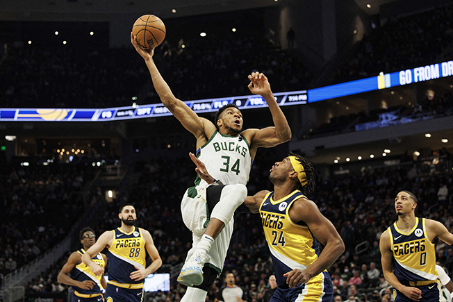 image &#8216;Greek Freak&#8217; Giannis drops 50 as Bucks top Pacers
