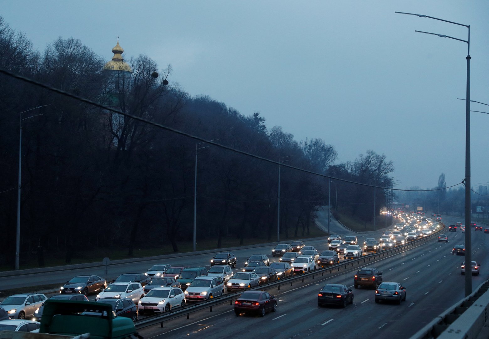 image Business world reacts after Russian forces invade Ukraine