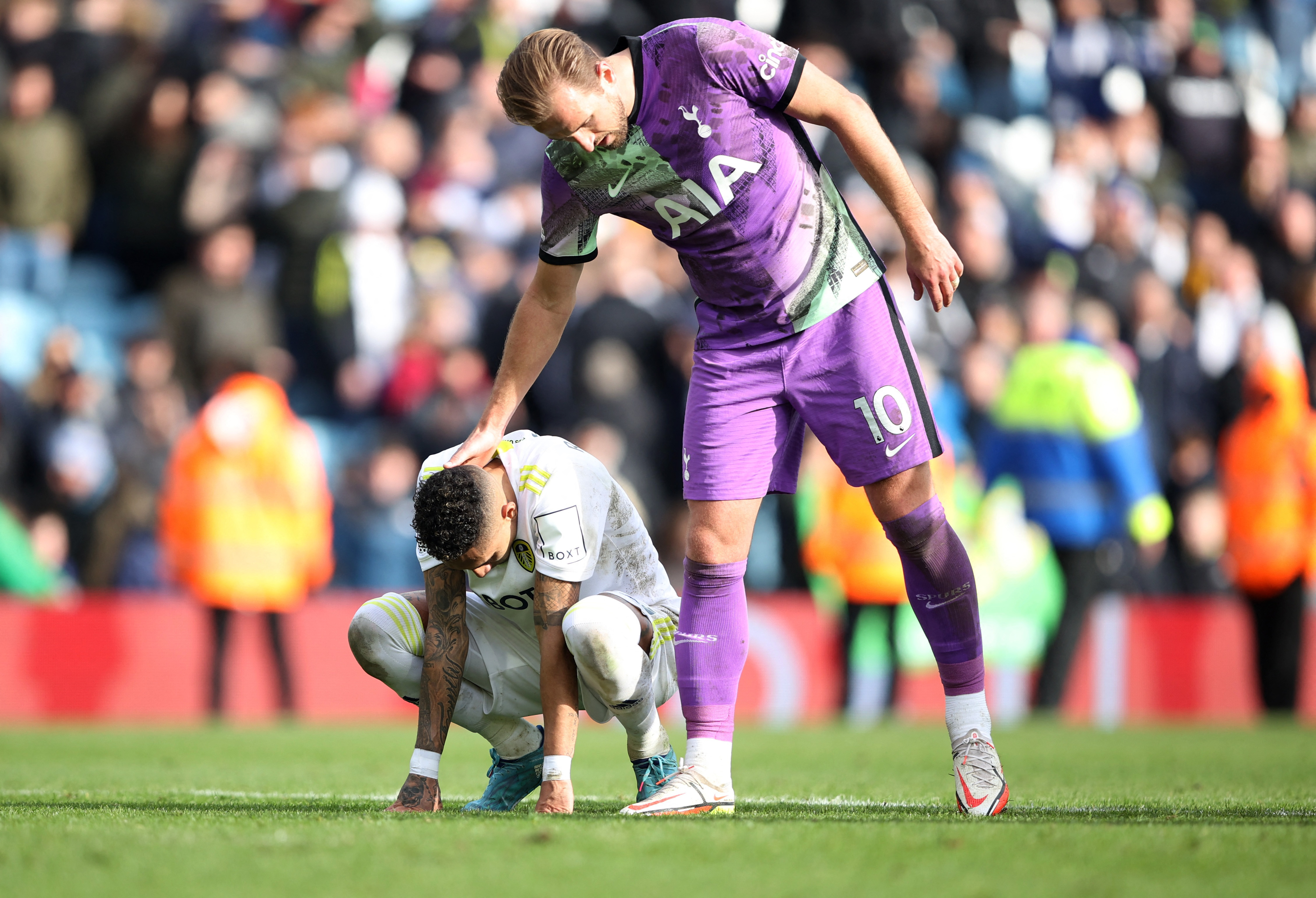 image Leeds&#8217; relegation fears intensify after thrashing by Spurs