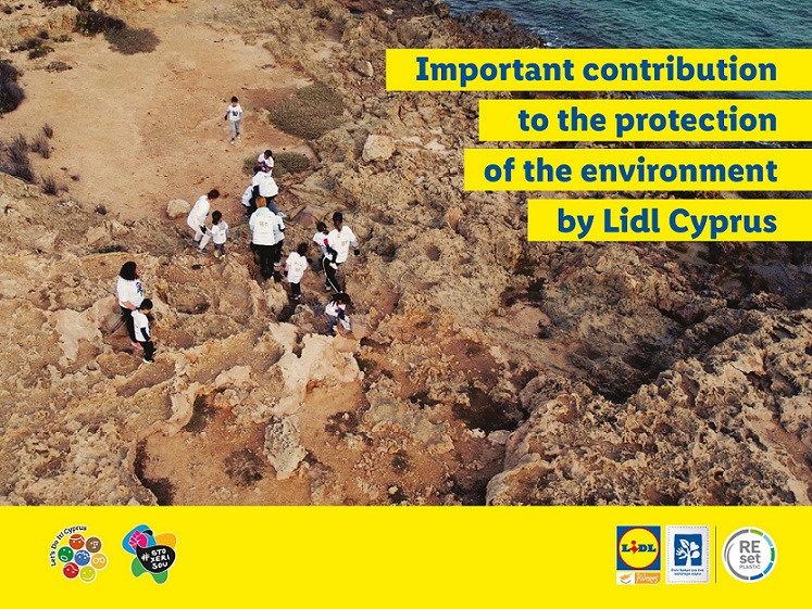 image Lidl Cyprus volunteers complete major clean-up drive