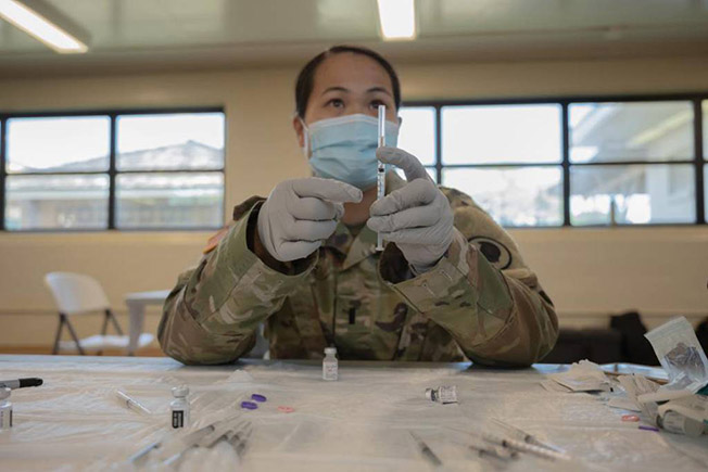 image US Army begins discharging soldiers who refuse Covid vaccine