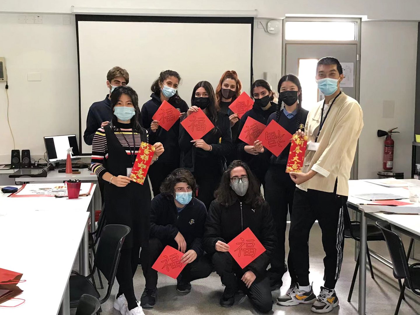 image Celebrating Chinese New Year at the English School