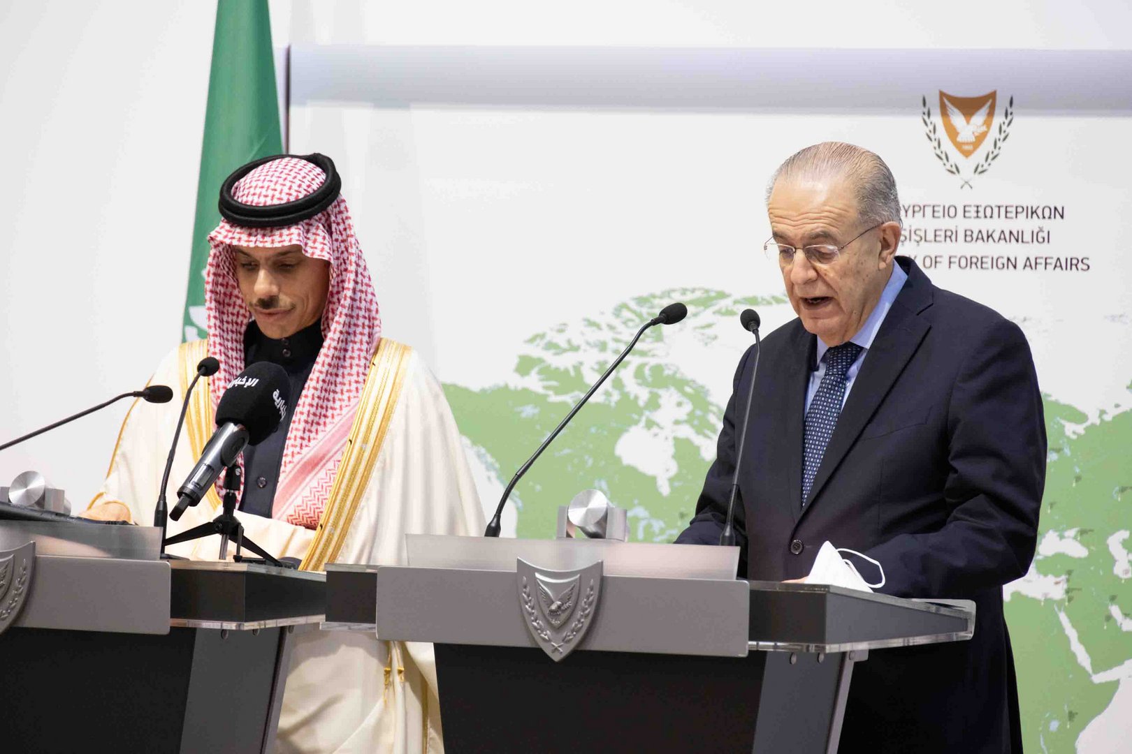 image Cyprus has been leading the way in building the link between Middle East and Europe, Saudi FM says