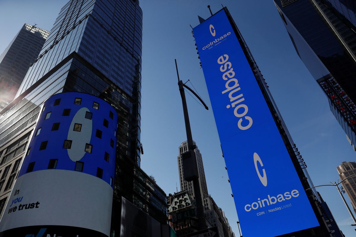 image Crypto exchange Coinbase&#8217;s trading volumes surge on retail interest