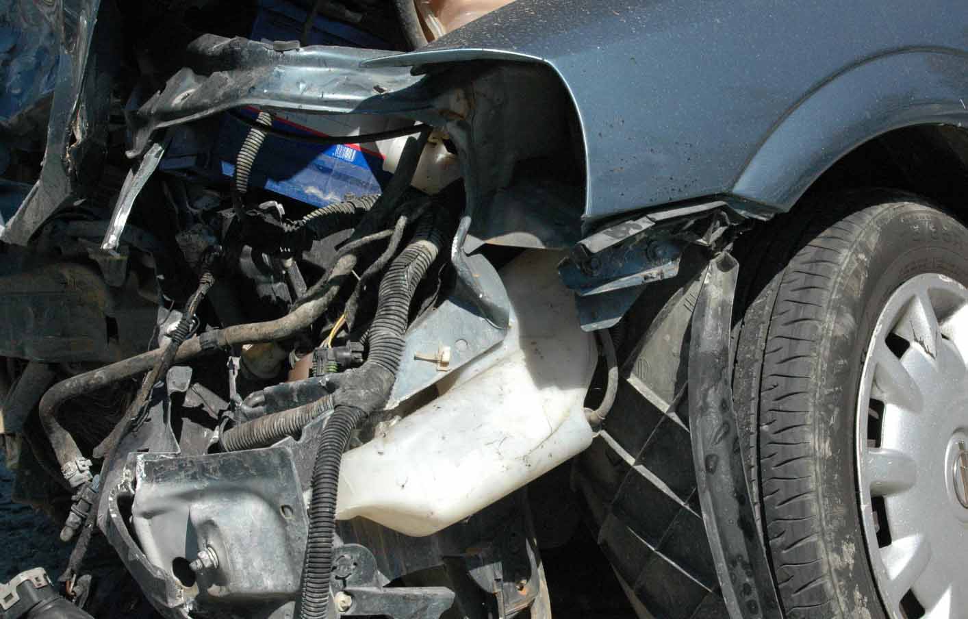 image Woman dies in road accident after crashing into tanker