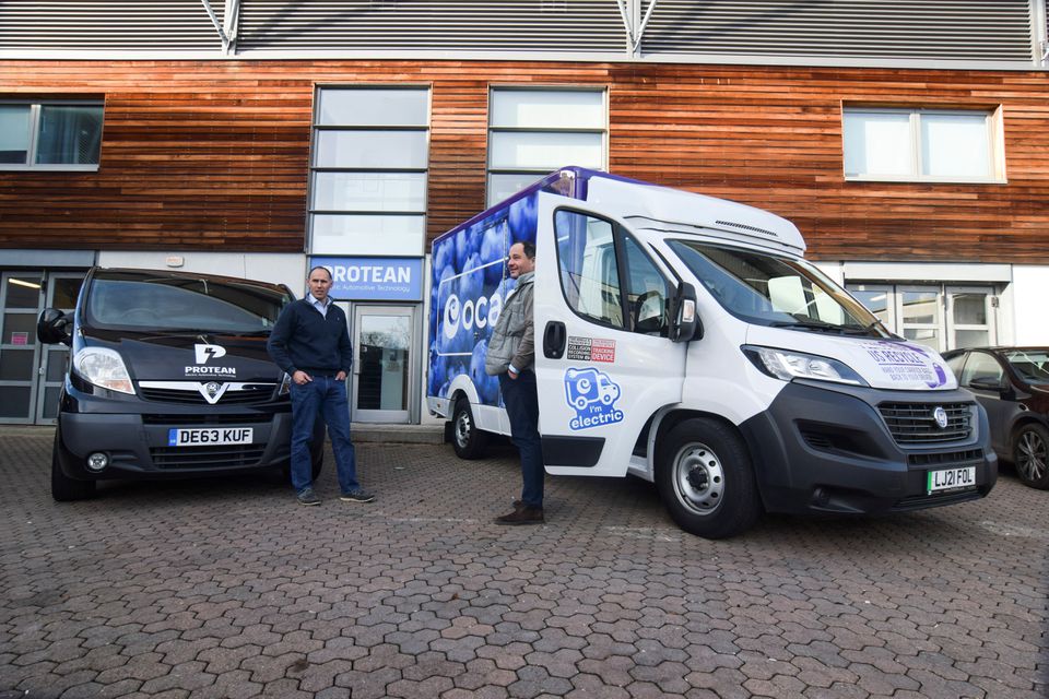image EV startups hunt for an edge as big automakers roll out vans and trucks