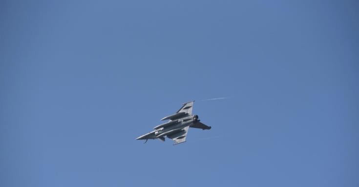 image Air force exercise with French military