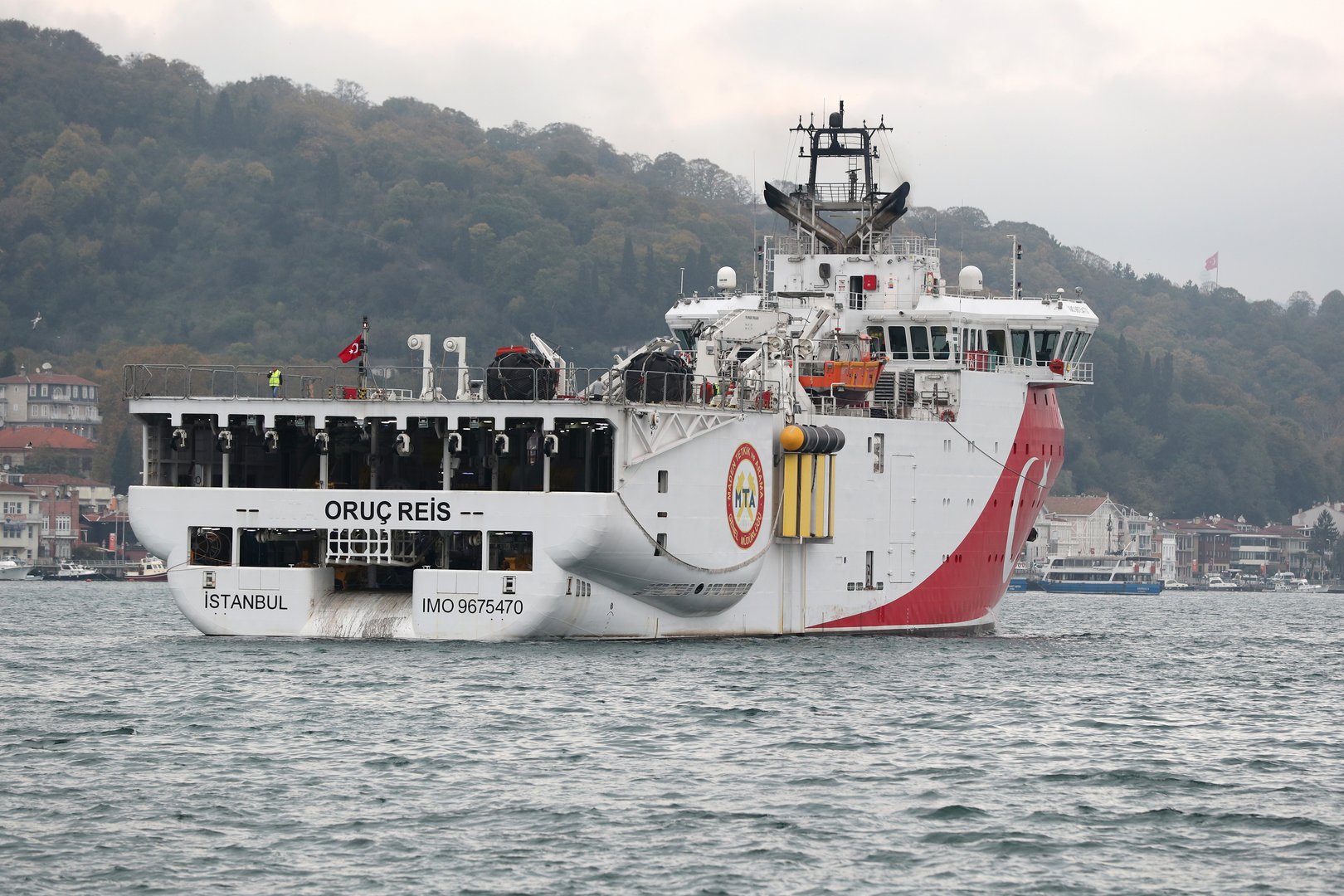 image Turkey’s Oruc Reis back in East Med