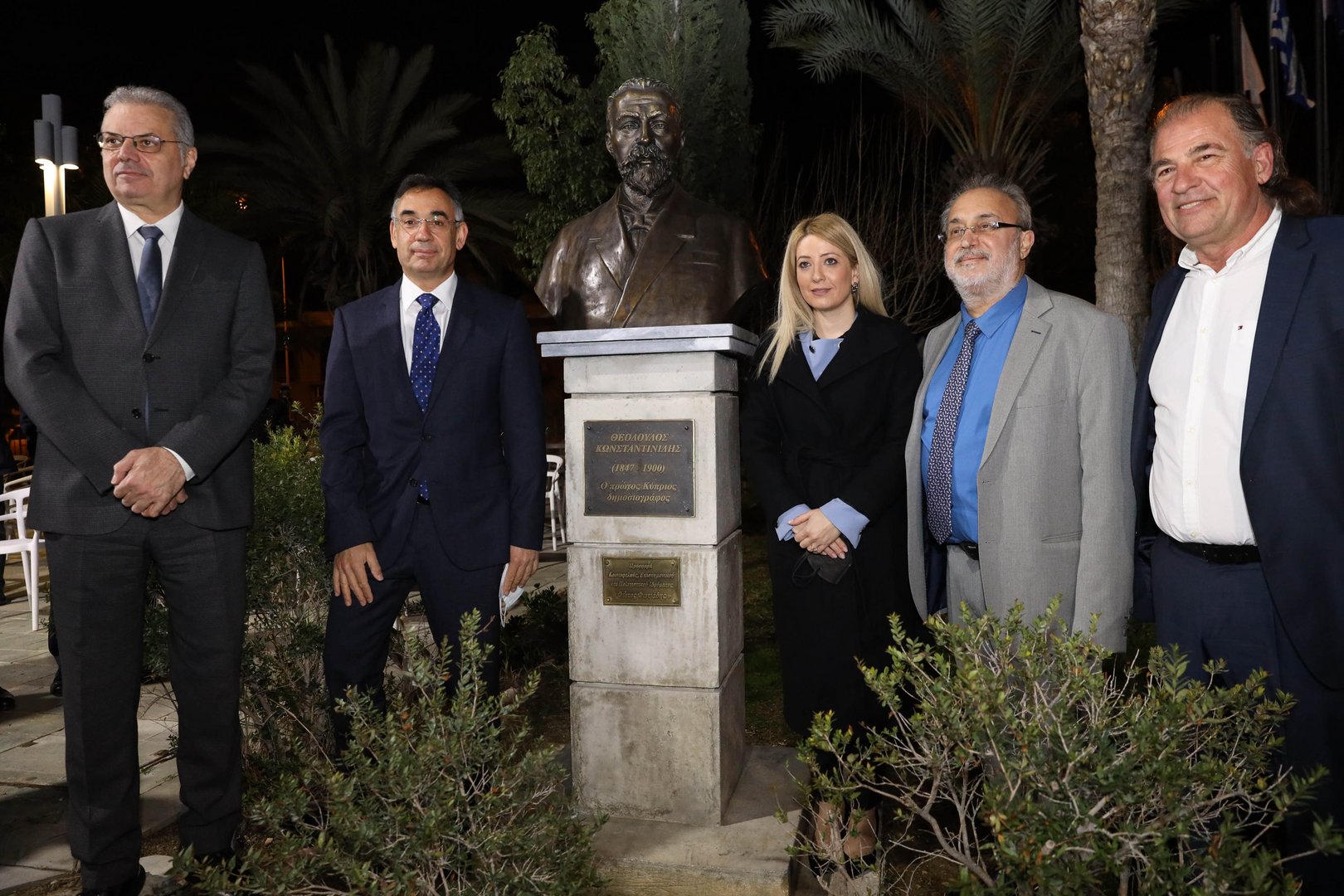 image Bust to Cyprus’ first journalist unveiled
