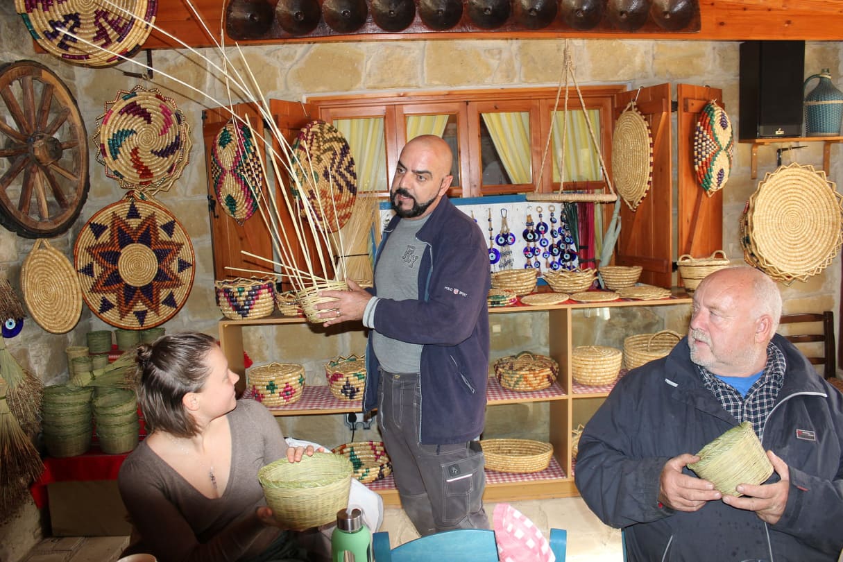 martin in the coming weeks students will come to cyprus to learn about basket making