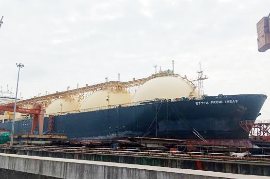 image LNG project only 40 per cent complete