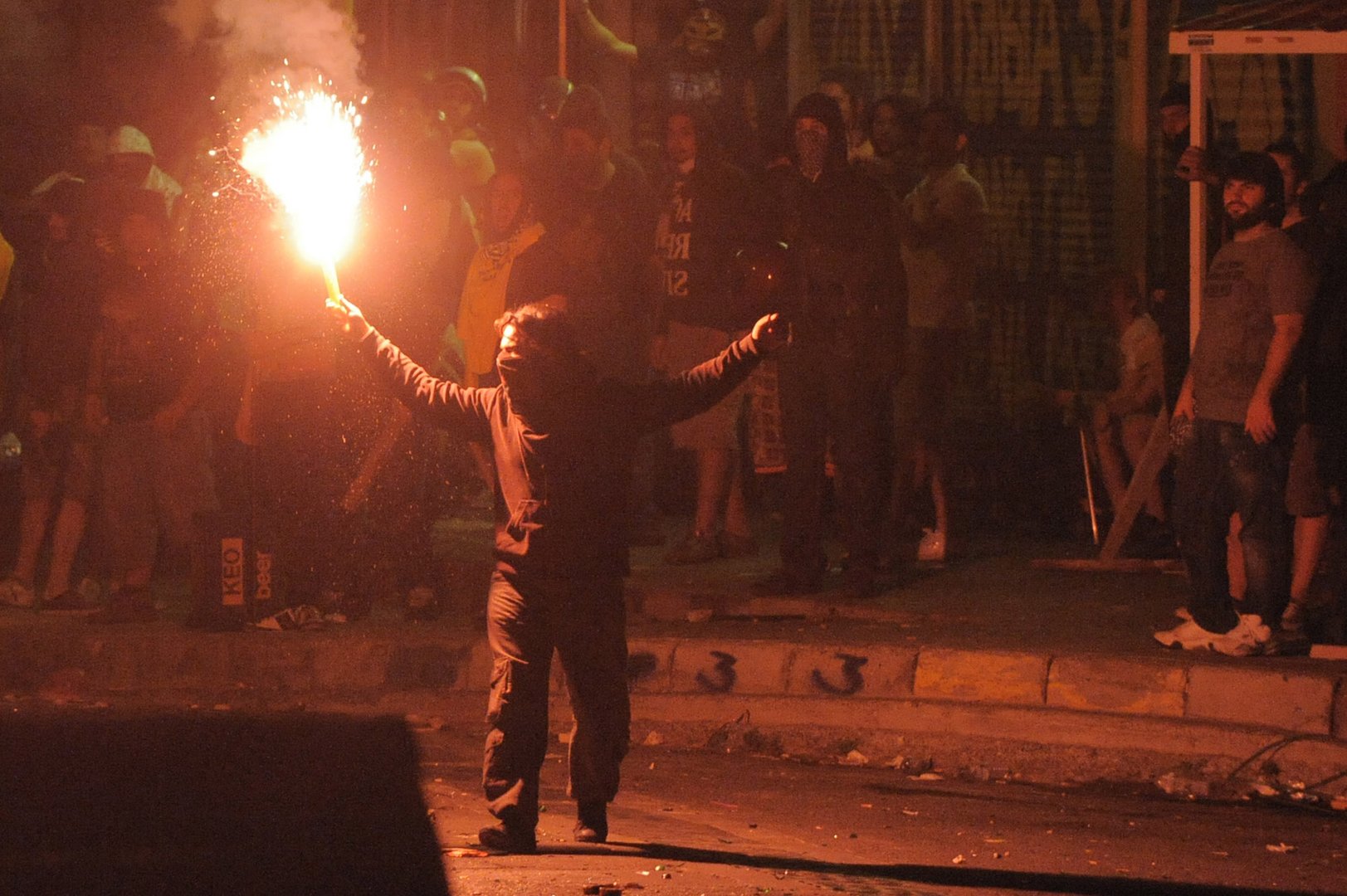 image One-month football ban for fan
