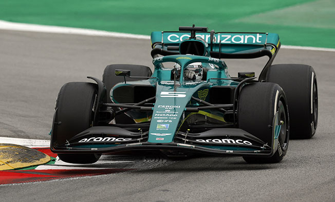 image Vettel drops Turkish Cypriot flag from crash helmet