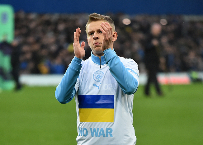 image Zinchenko &#8216;ready&#8217; to play against Sporting, says Guardiola