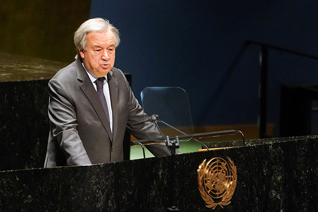 image Our View: UNSG’s report and call for action have, unsurprisingly, fallen on deaf ears
