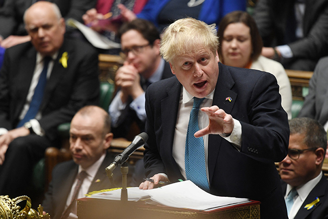 image UK&#8217;s Johnson shredded ministerial code with lockdown breaches, constitutional expert says