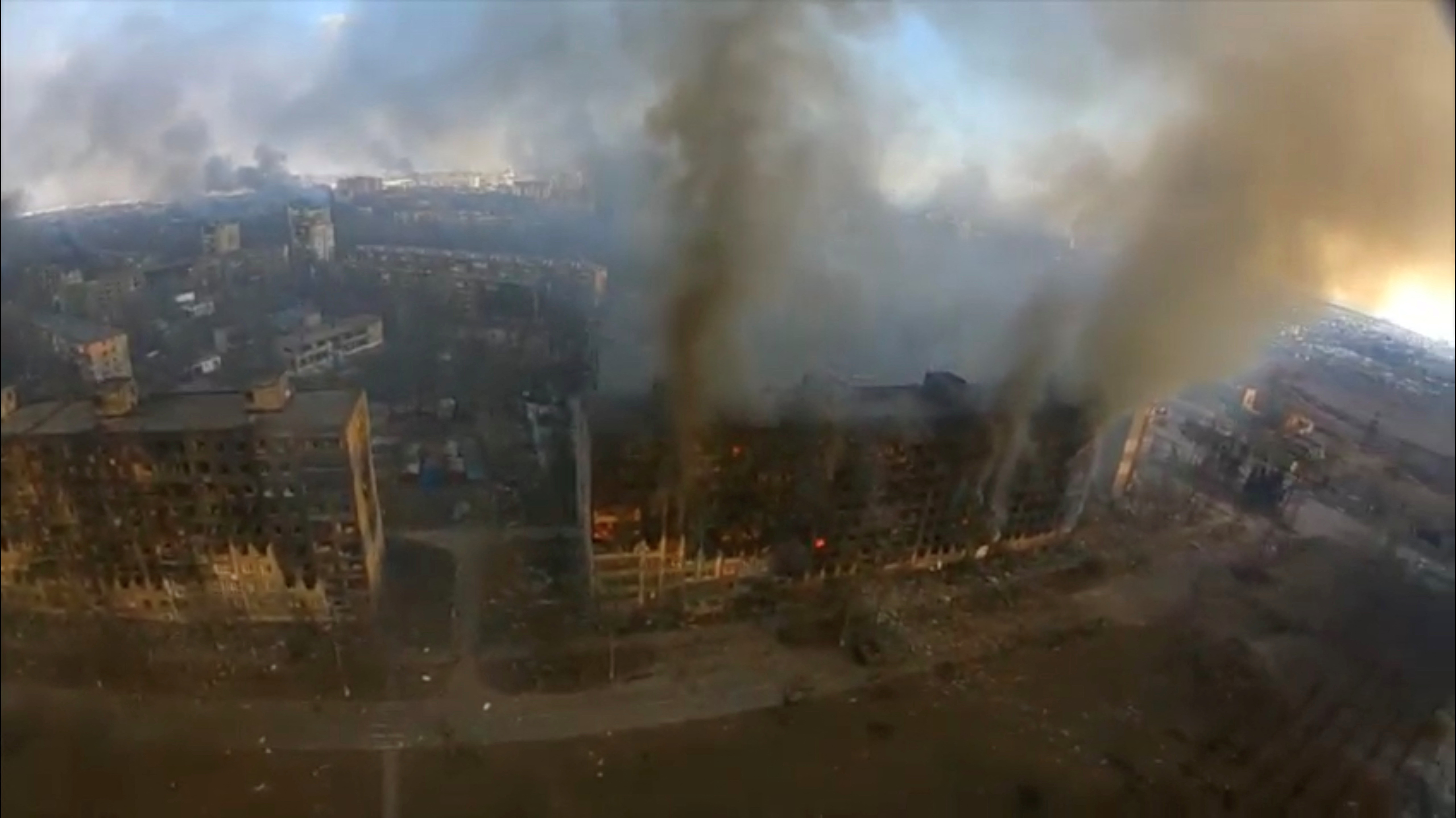 image Ukraine hopes to open 9 humanitarian corridors, get aid to besieged Mariupol