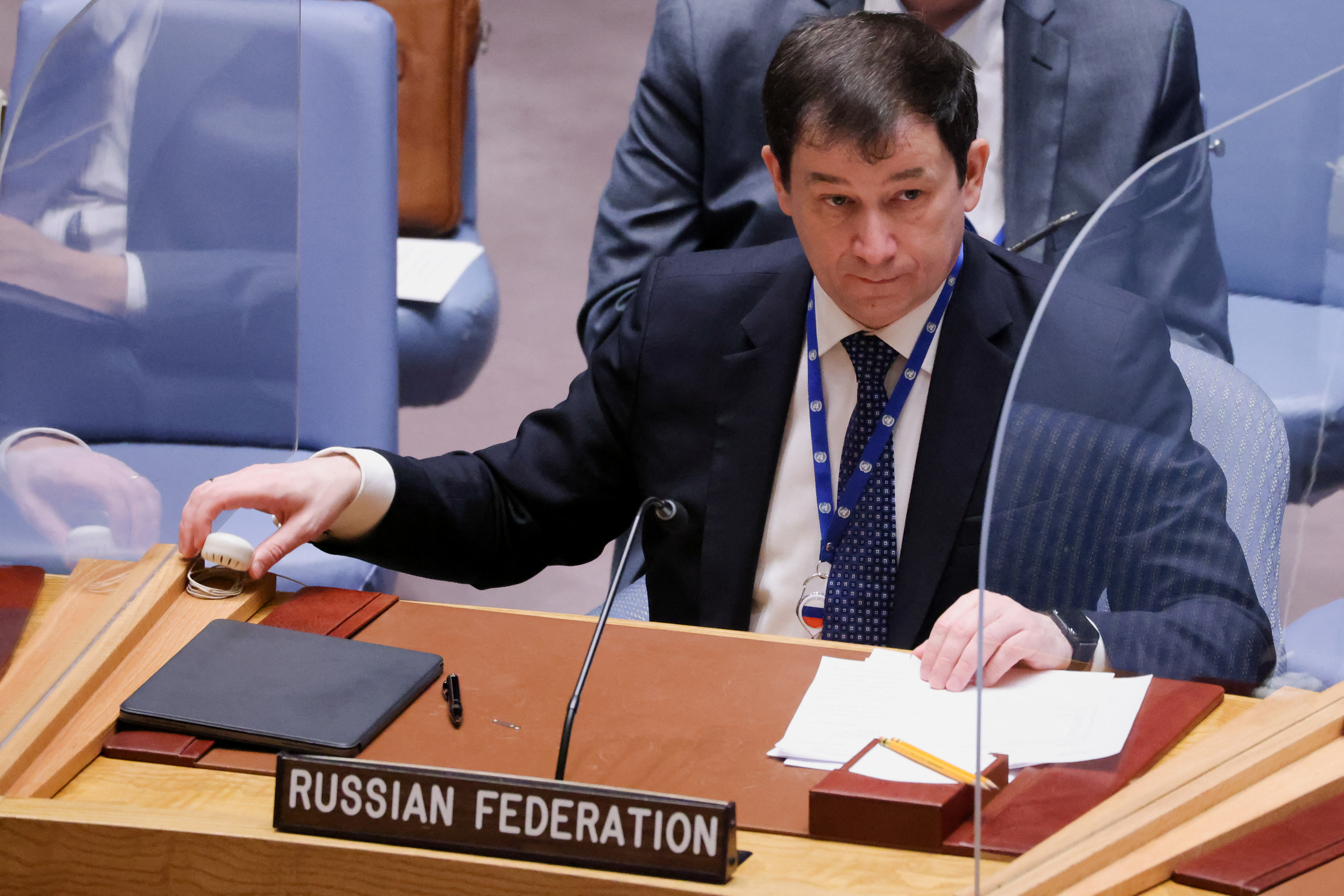 image Russia, U.S., Britain trade concerns at U.N. about chemical weapons in Ukraine
