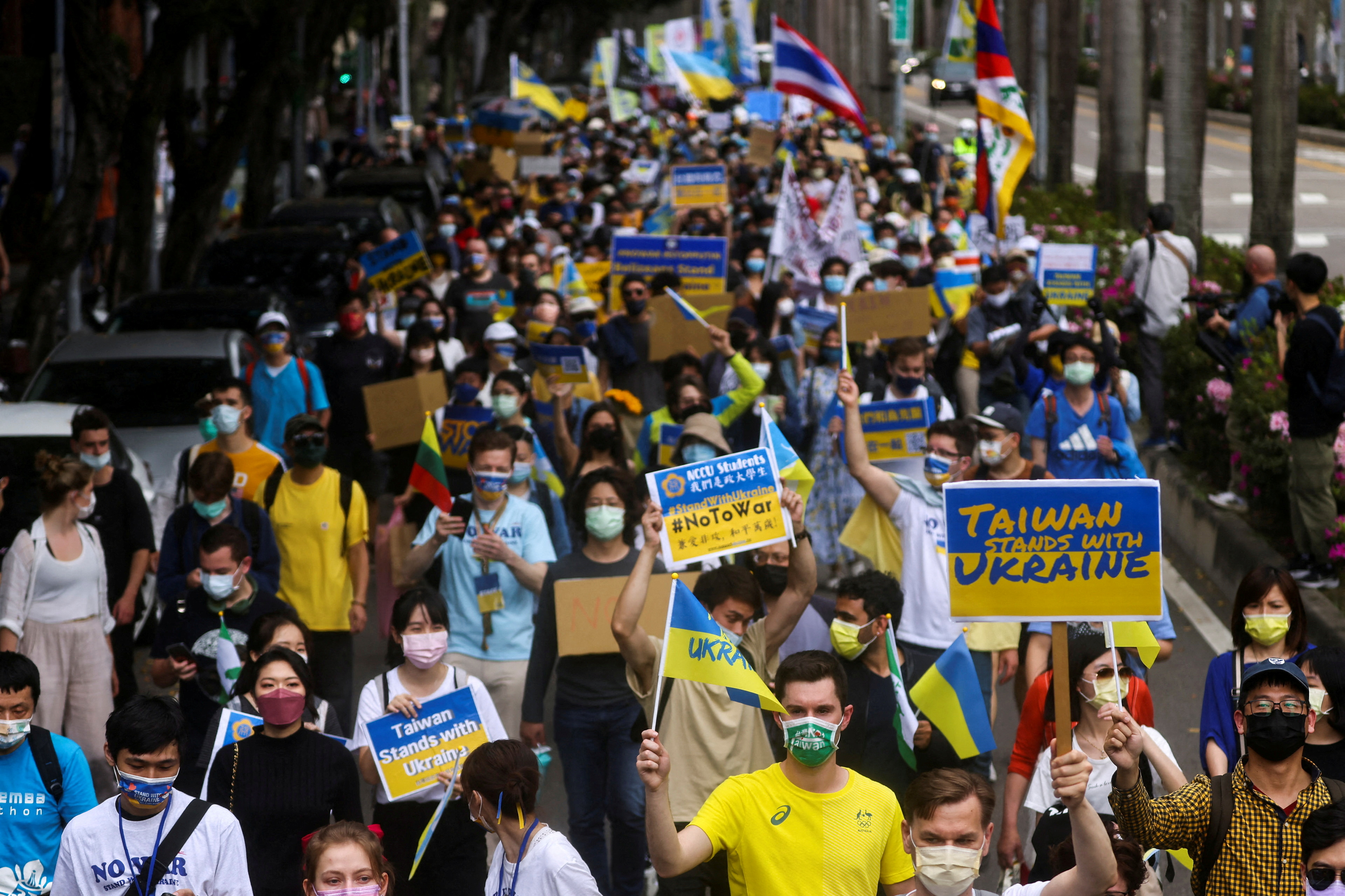 image China says Taiwan &#8216;taking advantage&#8217; of Ukraine as island sends more aid