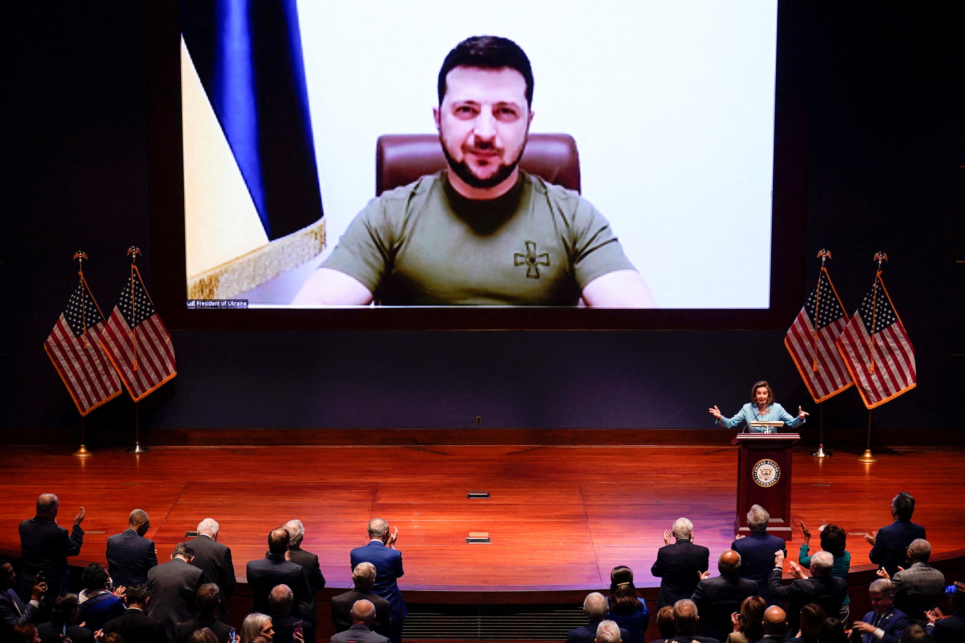 image Zelenskiy tells Russia to hold peace talks now or suffer for generations