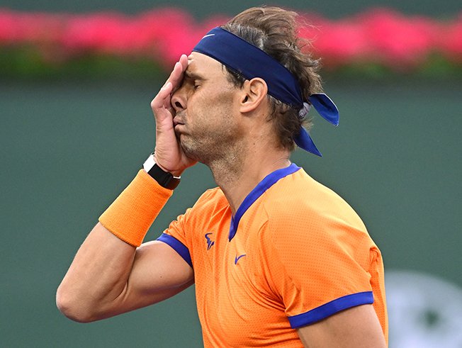image Nadal out for up to six weeks with stress fracture in rib